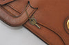 Authentic Burberrys Vintage Leather Briefcase Business Hand Bag Brown 9110J