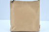 Authentic GUCCI Vintage Shoulder Cross Body Bag Purse Leather 91761 Beige 9112H