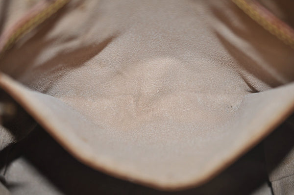 Authentic Louis Vuitton Monogram Bucket PM Shoulder Tote Bag M42238 Junk 9113H