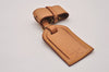 Authentic Louis Vuitton Name tag Handle Holder Beige 10Set LV 9113I