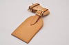 Authentic Louis Vuitton Name tag Handle Holder Beige 10Set LV 9113I