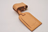 Authentic Louis Vuitton Name tag Handle Holder Beige 10Set LV 9113I