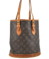 Authentic Louis Vuitton Monogram Bucket PM Shoulder Bag Old Model Junk 9115I