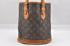 Authentic Louis Vuitton Monogram Bucket PM Shoulder Bag Old Model Junk 9115I