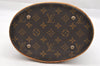 Authentic Louis Vuitton Monogram Bucket PM Shoulder Bag Old Model Junk 9115I