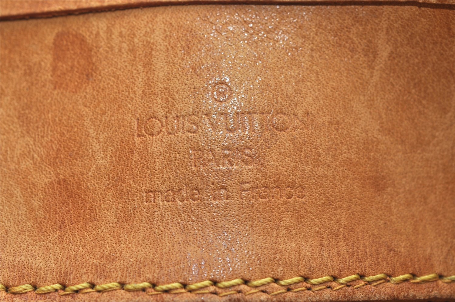 Authentic Louis Vuitton Monogram Bucket PM Shoulder Bag Old Model Junk 9115I