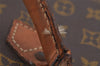 Authentic Louis Vuitton Monogram Sac Plat Hand Tote Bag Old Model LV 9115J