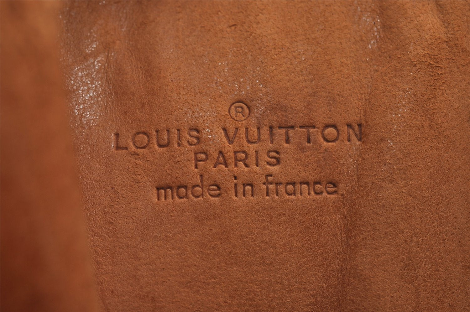 Authentic Louis Vuitton Monogram Sac Plat Hand Tote Bag Old Model LV 9115J