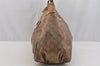 Authentic GUCCI GG Crystal Abbey Shoulder Hand Bag PVC Leather 189833 Gold 9116I