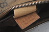 Authentic GUCCI GG Crystal Abbey Shoulder Hand Bag PVC Leather 189833 Gold 9116I