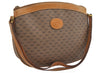 Authentic GUCCI Micro GG PVC Leather Shoulder Bag Purse Brown Junk 9117I