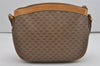 Authentic GUCCI Micro GG PVC Leather Shoulder Bag Purse Brown Junk 9117I