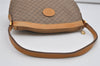 Authentic GUCCI Micro GG PVC Leather Shoulder Bag Purse Brown Junk 9117I