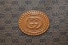 Authentic GUCCI Micro GG PVC Leather Shoulder Bag Purse Brown Junk 9117I