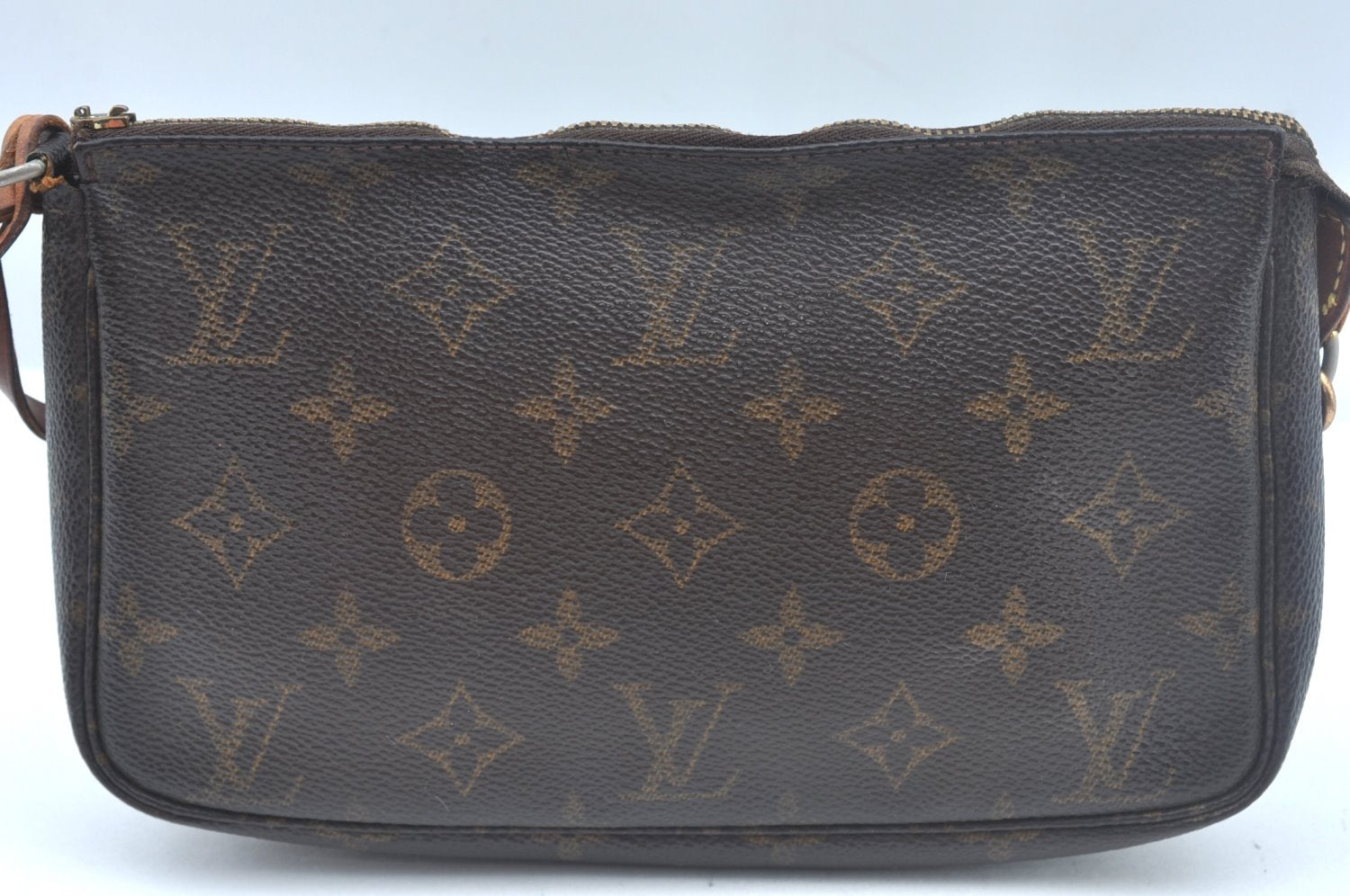 Authentic Louis Vuitton Monogram Pochette Accessoires Pouch M51980 Junk 9119I