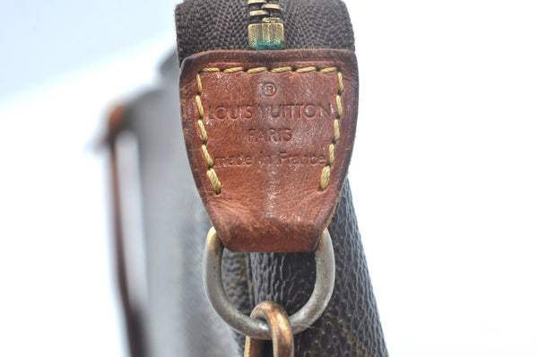 Authentic Louis Vuitton Monogram Pochette Accessoires Pouch M51980 Junk 9119I