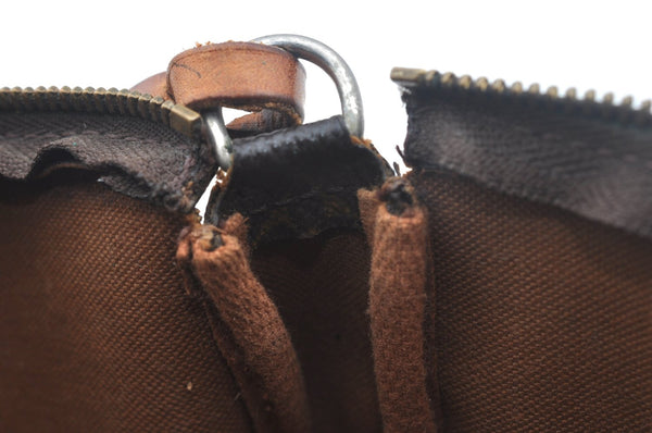 Authentic Louis Vuitton Monogram Pochette Accessoires Pouch M51980 Junk 9119I