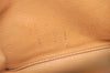 Authentic CELINE Macadam Blason Pattern Clutch Hand Bag PVC Leather Brown 9119J