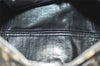 Authentic Christian Dior Trotter Hand Boston Bag Canvas Leather Blue 9122I