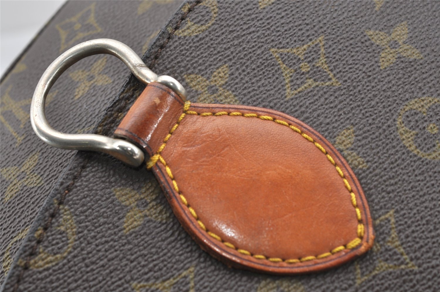 Auth Louis Vuitton Monogram Saint Cloud GM Shoulder Cross Bag Old Model LV 9123I