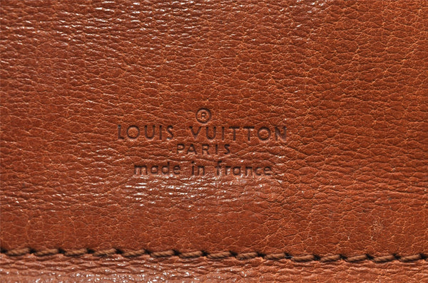Auth Louis Vuitton Monogram Saint Cloud GM Shoulder Cross Bag Old Model LV 9123I