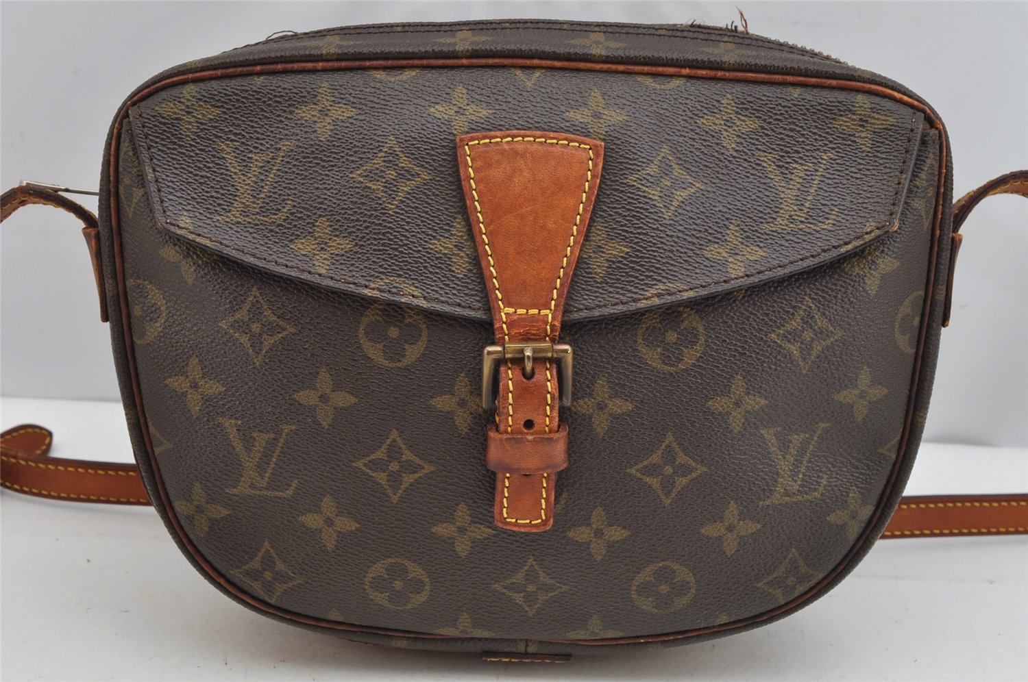 Authentic Louis Vuitton Monogram Jeune Fille MM M51226 Shoulder Bag Junk 9123J
