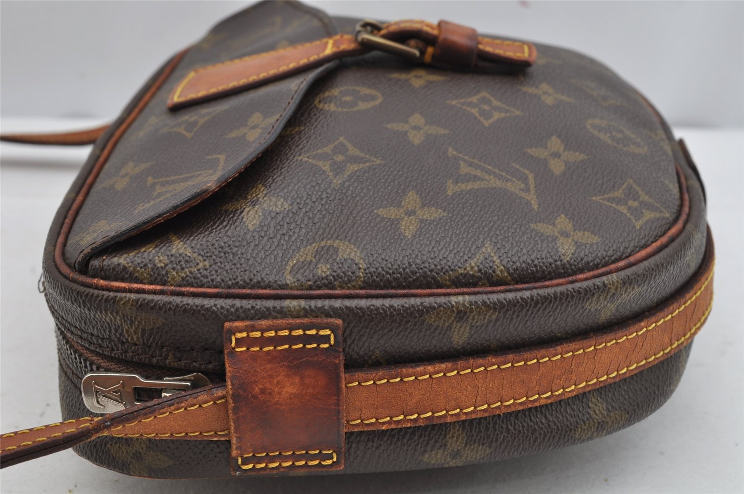 Authentic Louis Vuitton Monogram Jeune Fille MM M51226 Shoulder Bag Junk 9123J