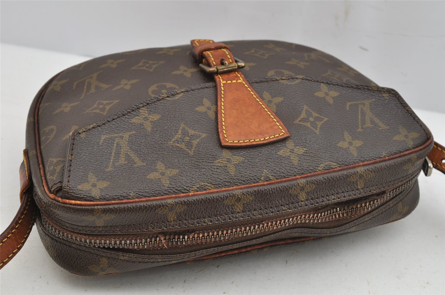 Authentic Louis Vuitton Monogram Jeune Fille MM M51226 Shoulder Bag Junk 9123J