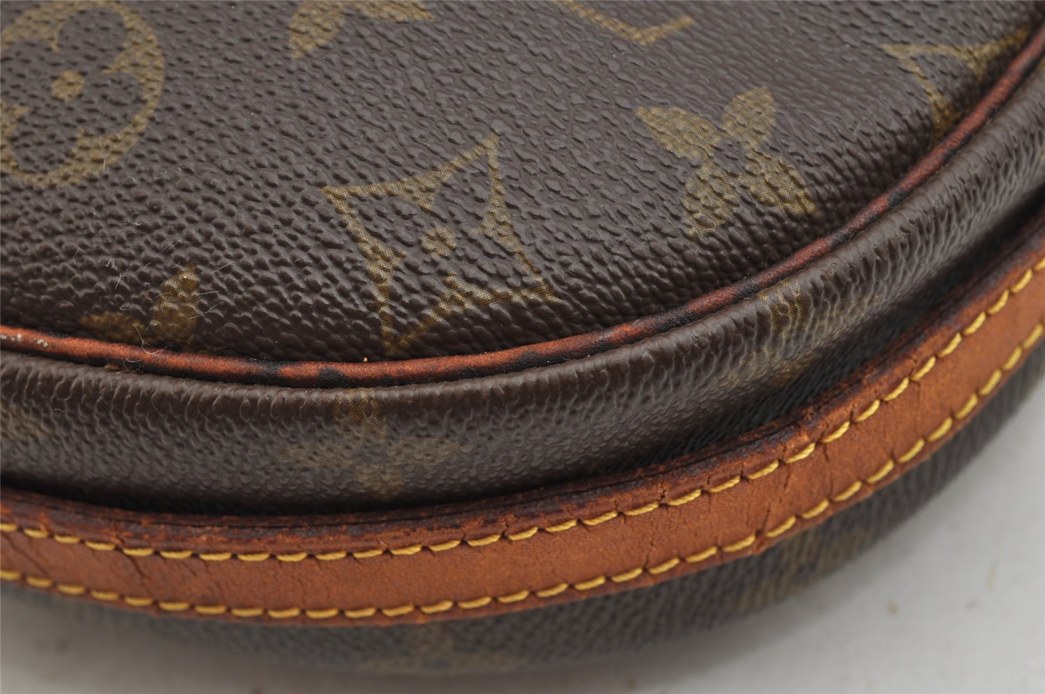 Authentic Louis Vuitton Monogram Jeune Fille MM M51226 Shoulder Bag Junk 9123J