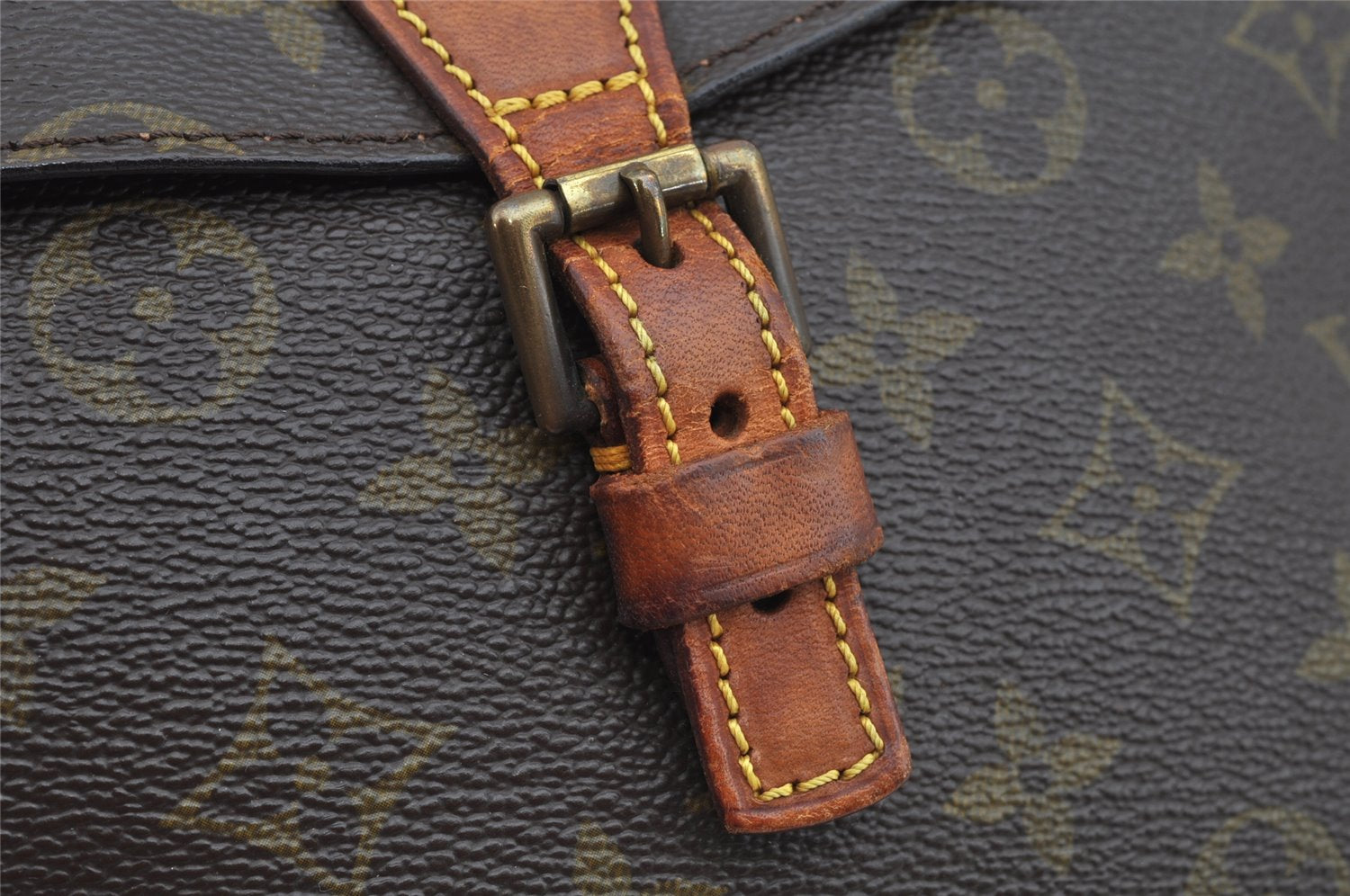 Authentic Louis Vuitton Monogram Jeune Fille MM M51226 Shoulder Bag Junk 9123J