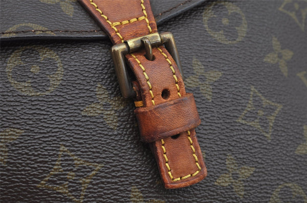 Authentic Louis Vuitton Monogram Jeune Fille MM M51226 Shoulder Bag Junk 9123J