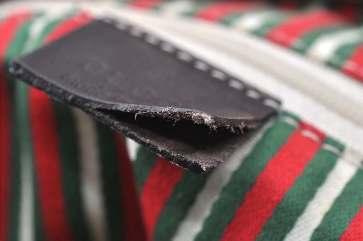 Authentic GUCCI New Britt Shoulder Tote Bag GG Canvas Leather 169945 Brown 9124I