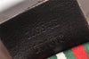 Authentic GUCCI New Britt Shoulder Tote Bag GG Canvas Leather 169945 Brown 9124I