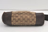 Authentic GUCCI Shoulder Cross Body Bag GG Canvas Leather 114273 Brown 9125J