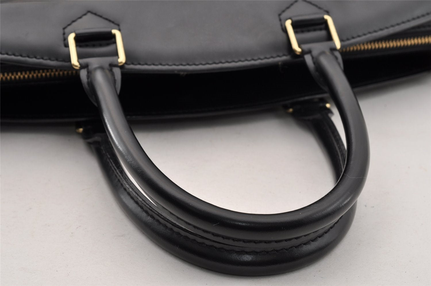 Authentic Louis Vuitton Epi Riviera Hand Bag Black M48182 LV 9129I