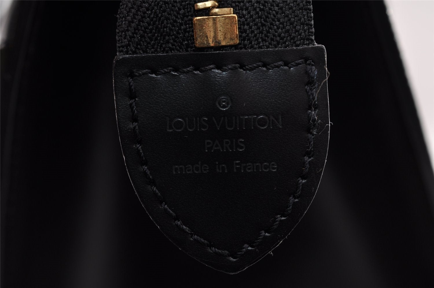 Authentic Louis Vuitton Epi Riviera Hand Bag Black M48182 LV 9129I