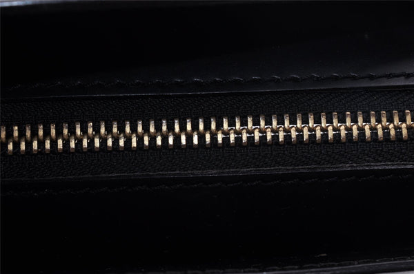 Authentic Louis Vuitton Epi Riviera Hand Bag Black M48182 LV 9129I