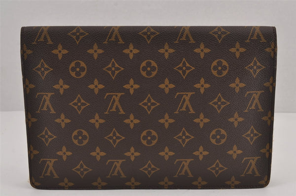 Authentic Louis Vuitton Monogram Ranelagh Clutch Hand Bag M51782 LV 9130J