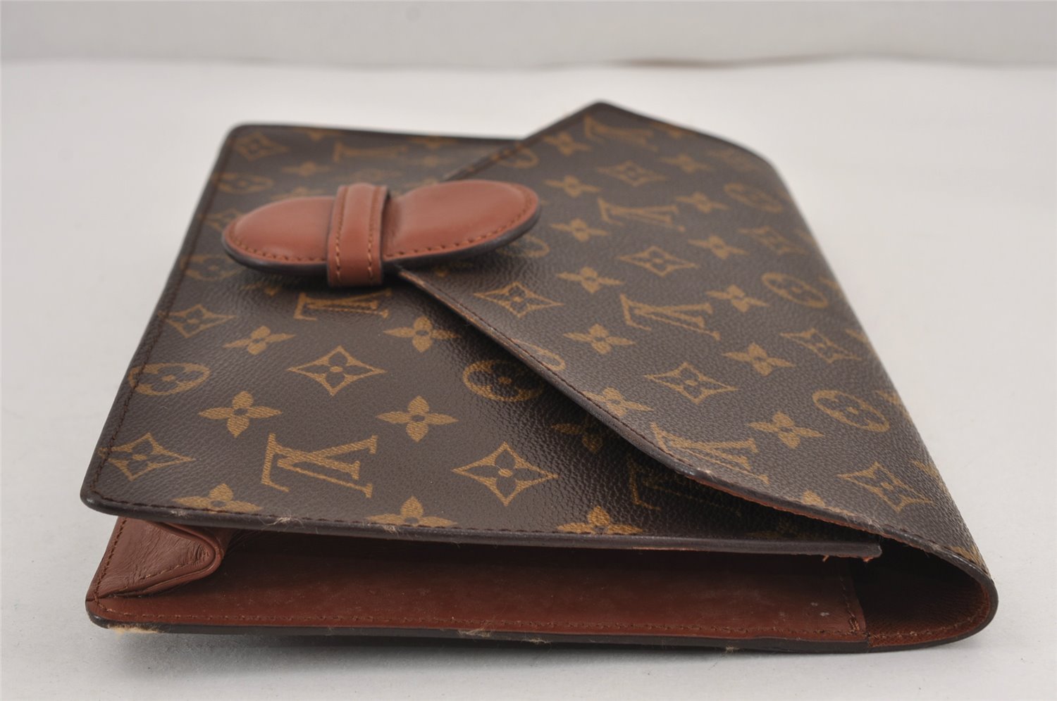 Authentic Louis Vuitton Monogram Ranelagh Clutch Hand Bag M51782 LV 9130J
