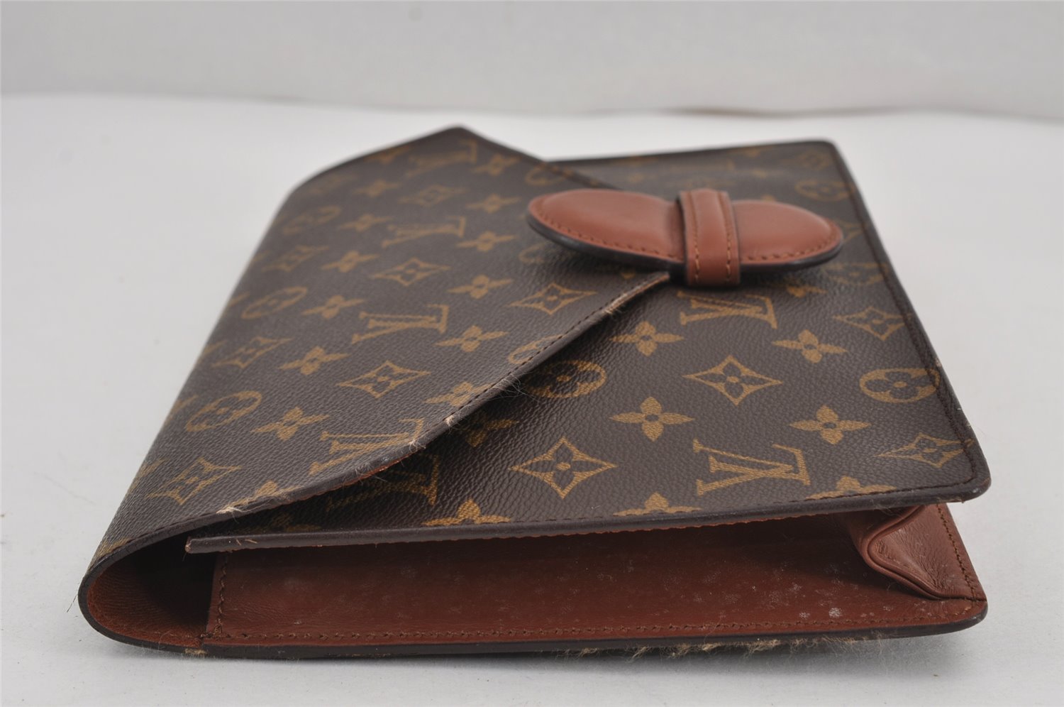Authentic Louis Vuitton Monogram Ranelagh Clutch Hand Bag M51782 LV 9130J