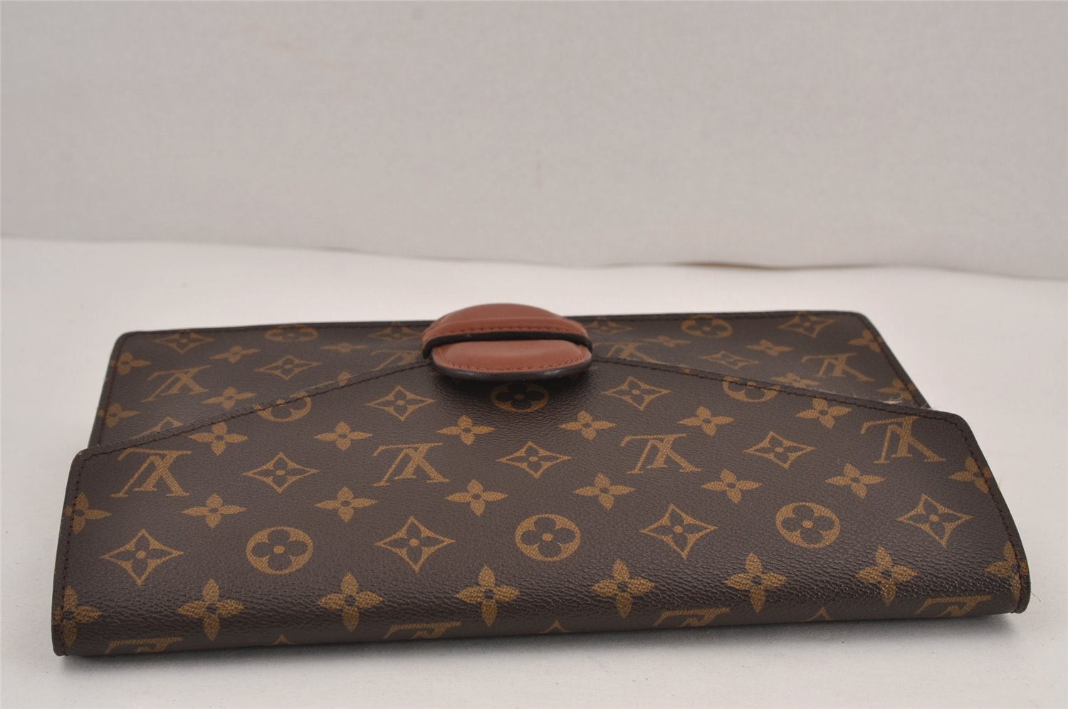 Authentic Louis Vuitton Monogram Ranelagh Clutch Hand Bag M51782 LV 9130J