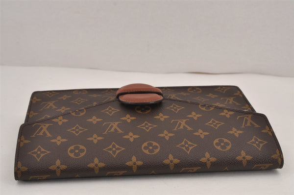 Authentic Louis Vuitton Monogram Ranelagh Clutch Hand Bag M51782 LV 9130J