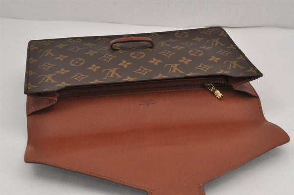 Authentic Louis Vuitton Monogram Ranelagh Clutch Hand Bag M51782 LV 9130J