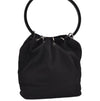 Authentic GUCCI Shoulder Hand Bag Purse Nylon Leather 0013750 Black 9131I