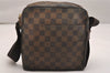 Authentic Louis Vuitton Damier Olav PM Shoulder Cross Body Bag N41442 LV 9131J