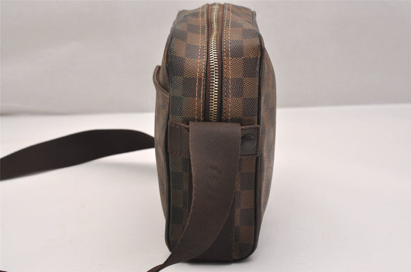 Authentic Louis Vuitton Damier Olav PM Shoulder Cross Body Bag N41442 LV 9131J