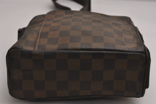 Authentic Louis Vuitton Damier Olav PM Shoulder Cross Body Bag N41442 LV 9131J