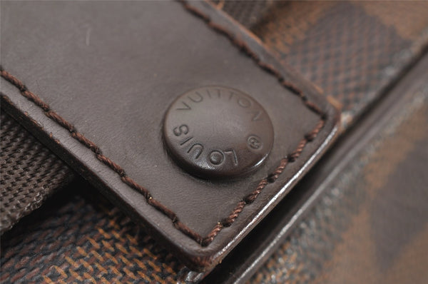 Authentic Louis Vuitton Damier Olav PM Shoulder Cross Body Bag N41442 LV 9131J