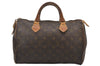 Authentic Louis Vuitton Monogram Speedy 30 USA Model Hand Boston Bag LV 9132I