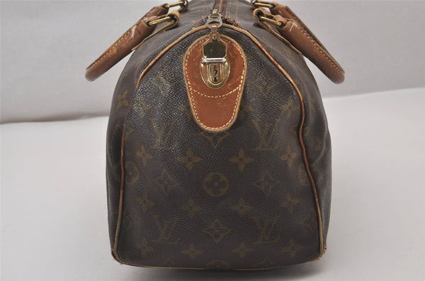 Authentic Louis Vuitton Monogram Speedy 30 USA Model Hand Boston Bag LV 9132I